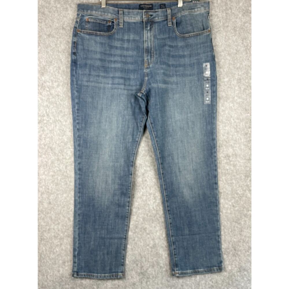 Lucky Brand 223 Jeans Mens 40x32 Straight Medium Wash Stretch Denim NWT